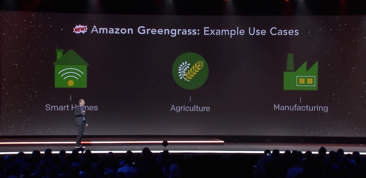 aws re:invent greengrass announcement